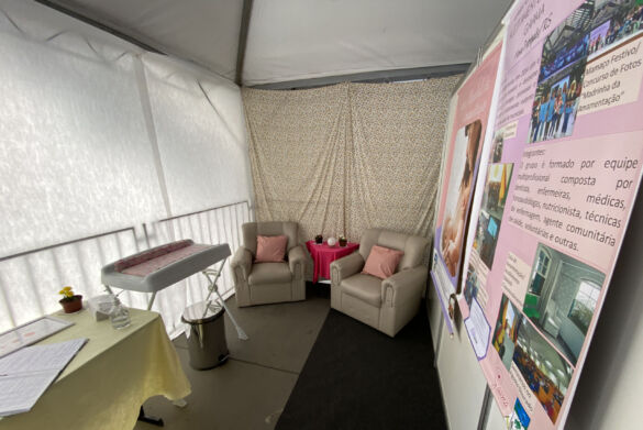 Cantinho da Amamentação no 52º Festival Internacional de Folclore de Nova Petrópol (3)